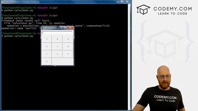 Build A Simple Calculator App - Python Tkinter GUI Tutorial 5