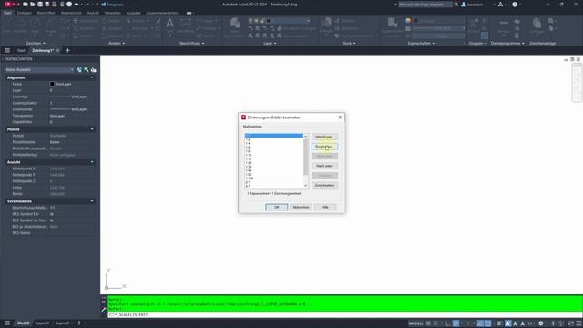 AutoCAD in Meter einstellen