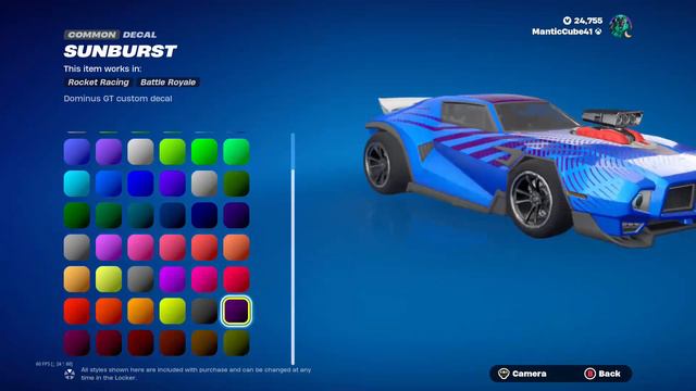 NEW Dominus GT Car Body & Bundle!! (Fortnite Rocket Racing Shop)