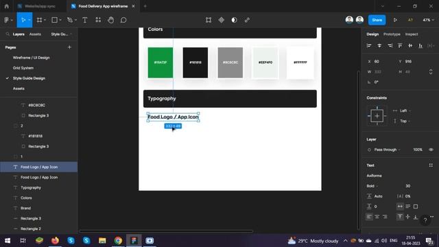 Basic Design Systems & Style Guides for App Design
