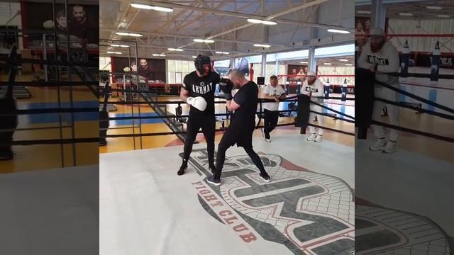Александр Емельяненко vs Зураб Цингиев Спарринг