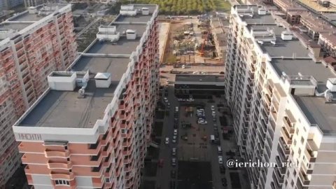 Один из новых районов Краснодара,улица Пётра Метальникова