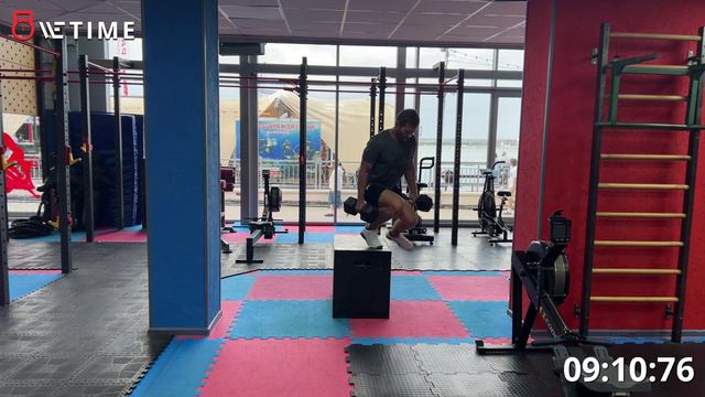 Вадим Коваль, Мастера 40+, WOD 1, SEVER THROWDOWN V