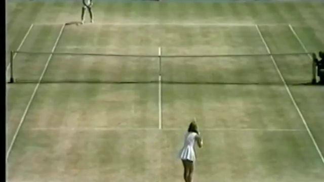 Wimbledon 1976 F Chris Evert d. Evonne Goolagong Cawley Pt 2