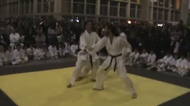 Exhibición Kyu-Dan (Salón Manga de Jerez 2013) - Randori de cuatro