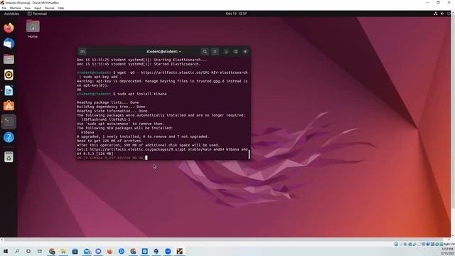 ElasticSearch with Kibana Install