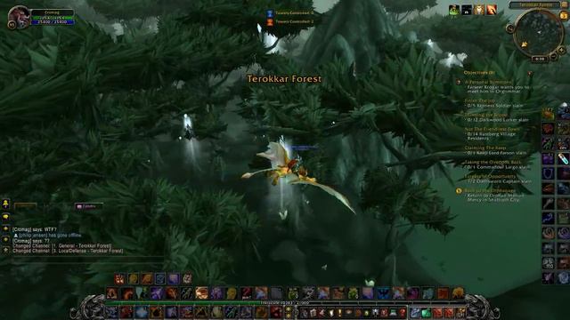 World of Warcraft Flight Path Bug