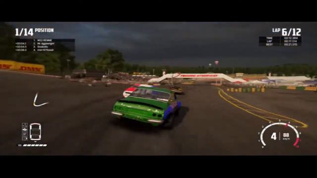 Xbox One Wreckfest Gameplay
