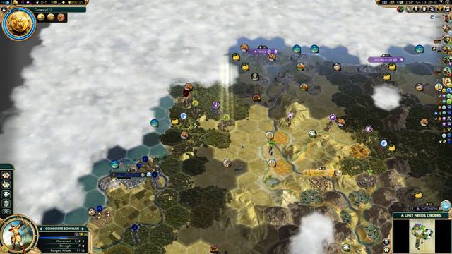 Ollantaytambo - Let's Play Civilization V Gameplay (Deity Gameplay) - Incas - Part 4