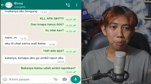 BAGI RAPOT ? | CHAT HISTORY HORROR INDONESIA