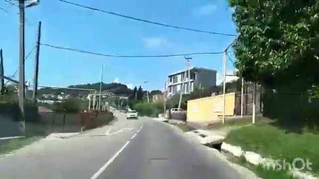 Села Сочи. Нижняя Шиловка. Поездка по селу