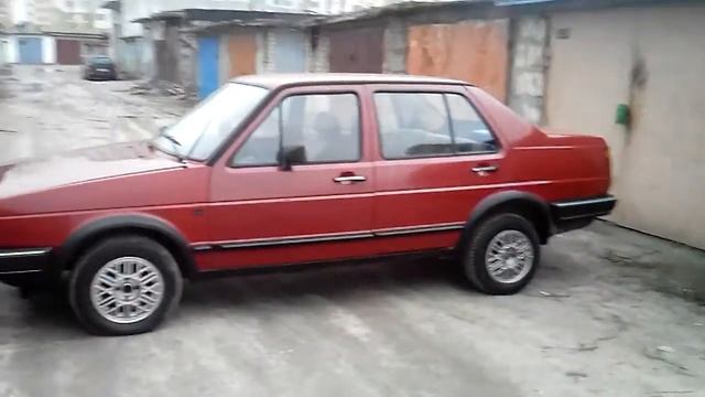 VW Jetta mk2 , 1,6 diesel, 1987. Обзор внешнего вида.