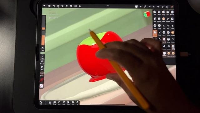 3D Interior Elements Part 3: Candy Apples | 4K Nomad Sculpt On Ipad Pro