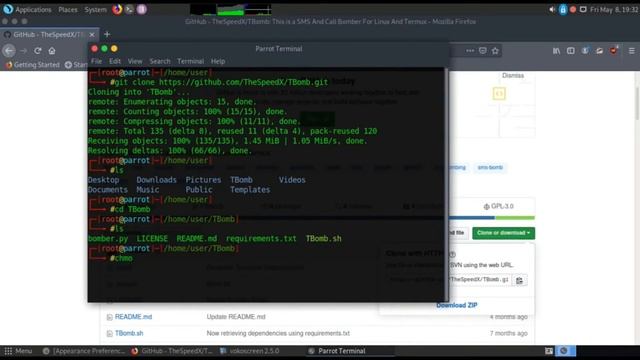 Call / SMS OTP bombing with Termux