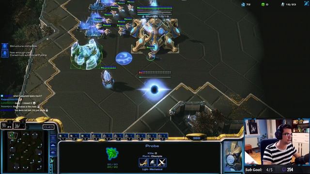 StarCraft 2: Almost 5000 MMR With Sentries!
