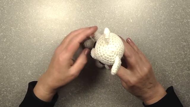 Щенок для левшей. Часть 6(6). Вязание крючком. Амигуруми. Puppy Crocheting. Part 6(6).(left-handed)