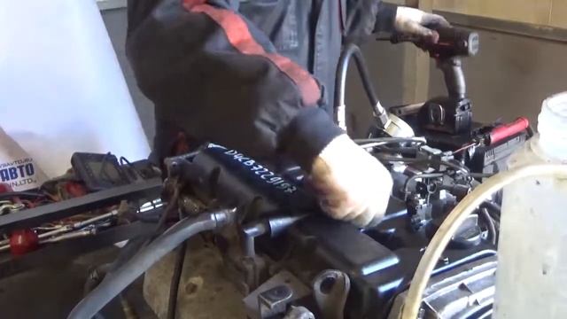 Проверка компрессии в двигателе D4CB 7229197  Sorento VGT 174 л.с