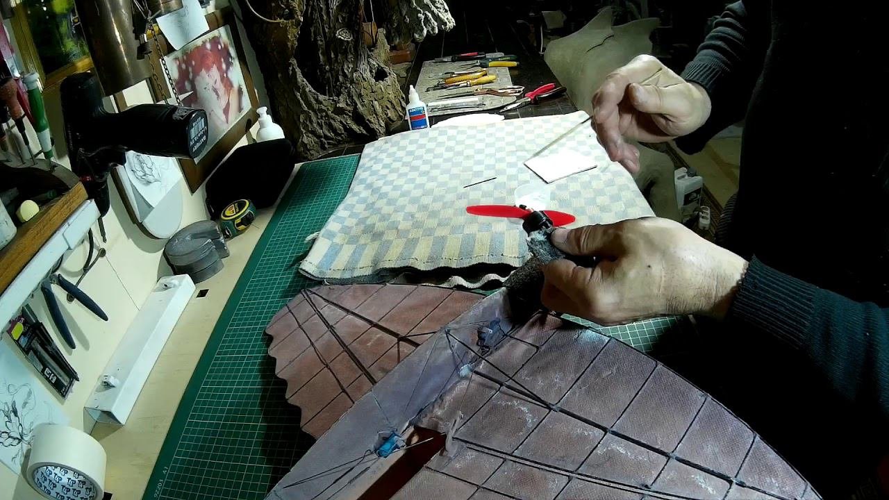 Восстановление самолета на радиоуправлении после падения!