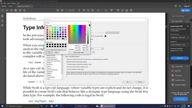 Adobe Reader Dark Mode - How to Change Background Color