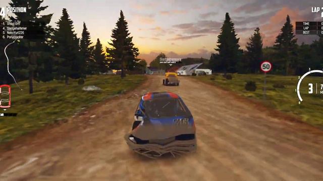 WreckFest Mobile: Rally Trophy survival.