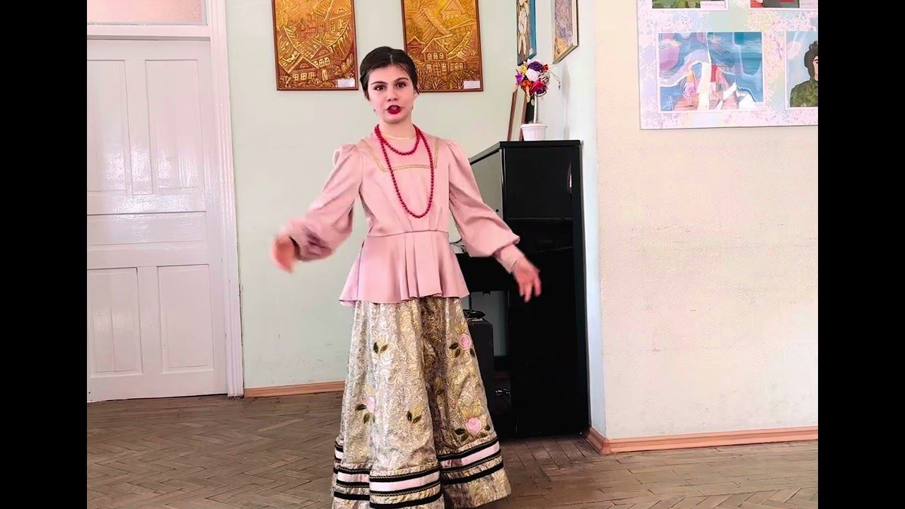 Джегутанова Милена-Валерия              Русская народная песня «Как Ивановы дочки»