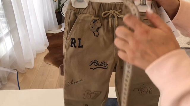 Ralph Lauren baby комплект рубашка и брюки