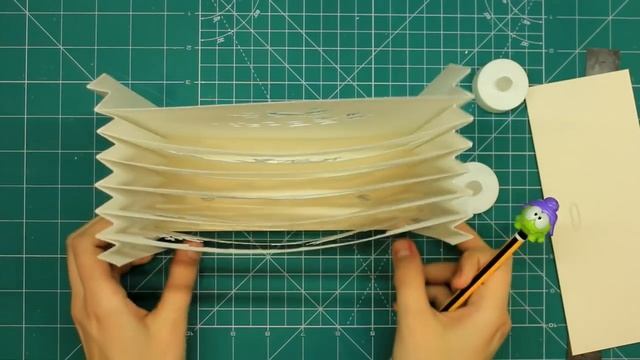 Волшебная объемная открытка-ночник | Paper light shadow box