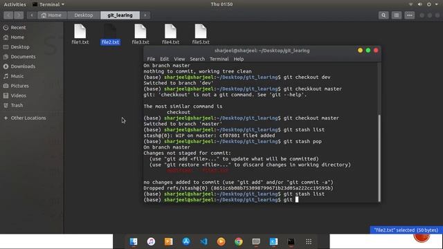 5 Stash in GIT in Urdu & Hindi