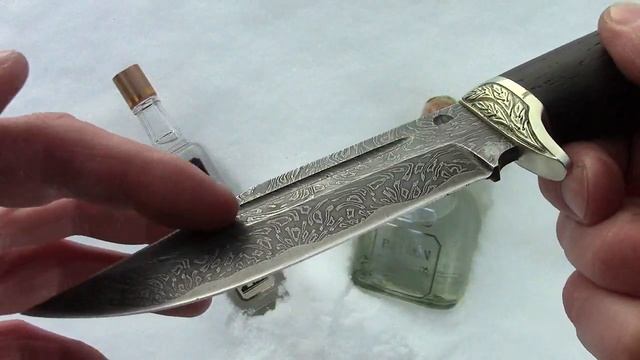 Нож Финский", многослойный.
