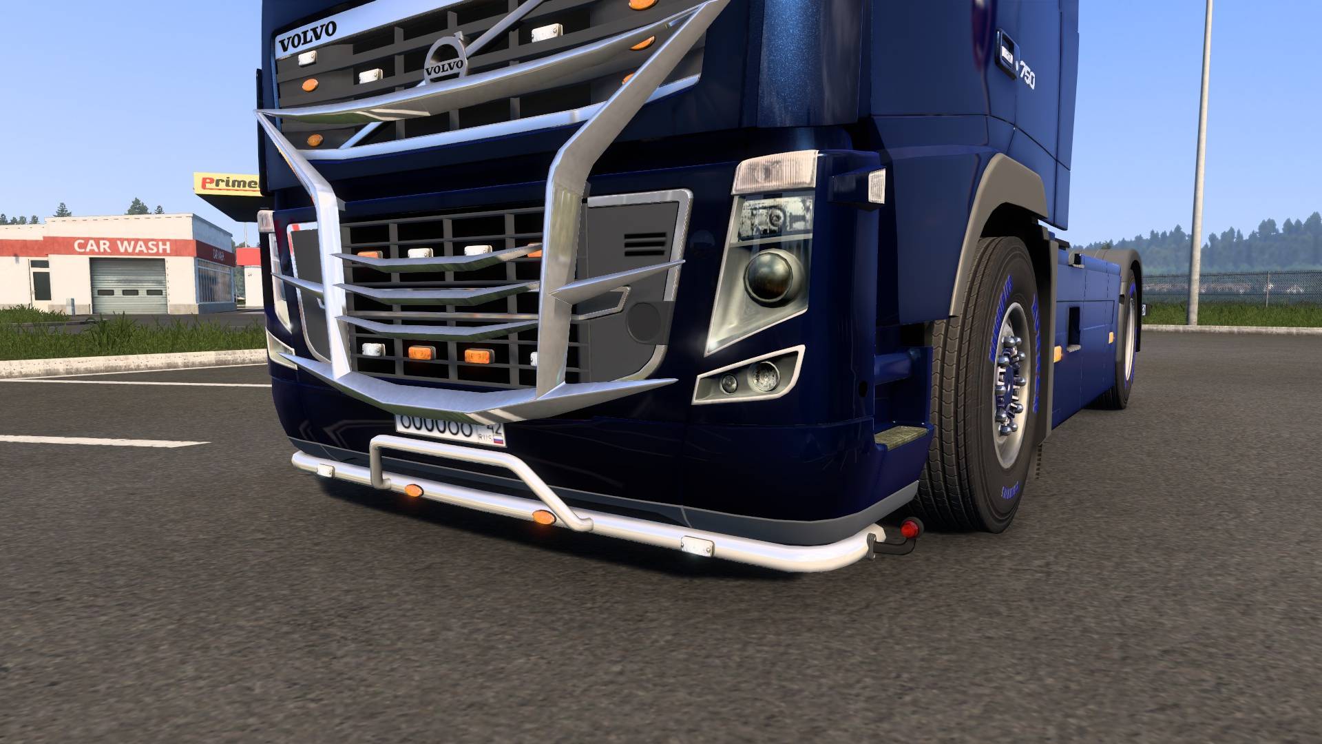 Euro Truck Simulator 2 (смотрю на дорогу)