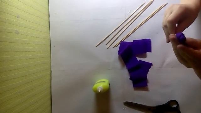 как сделать цветы за 2 минуты