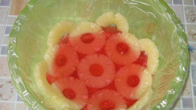 Торт Йогуртовая радость с ананасами