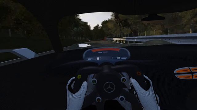 [VR] Mercedes Vision GT Concept test Rouen less essarts
