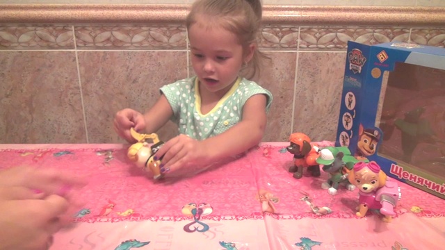 Щенячий патруль. Открываем набор героев из мультика щенячий патруль. Paw patrol toys 