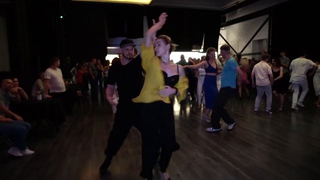 Павел Собирай и Кристина Больбат. 7-ой Московский фестиваль сальсы.