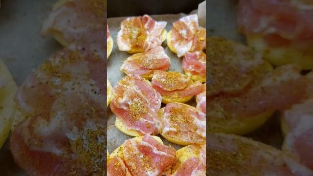 запечённая картошка