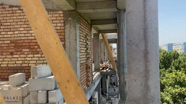 Процесс строительства ЖК PALAZZO