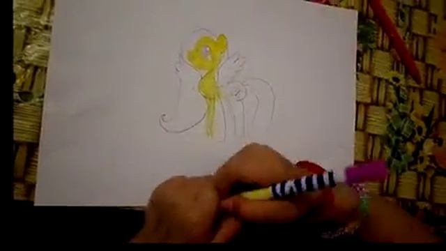 Как нарисовать пони ФлаттершайFluttershy из My little pony