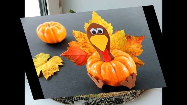 ОСЕННИЕ ПОДЕЛКИ  Поделки из тыквы  crafts from pumpkin  Halloween craft