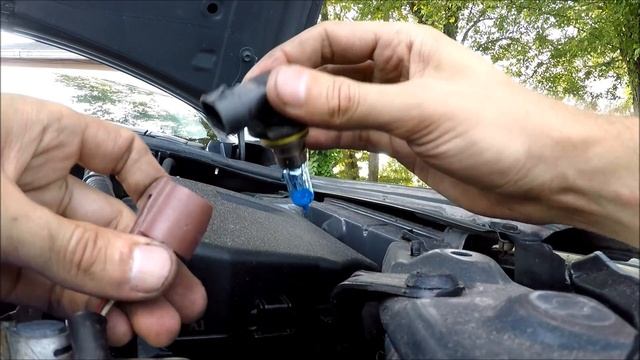How to EASY replace Headlight bulb Toyota Corolla 2009-2014
