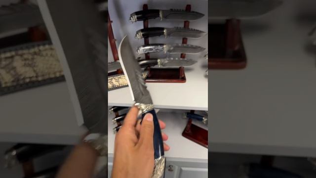 Нож ОРЛАН из дамасской стали