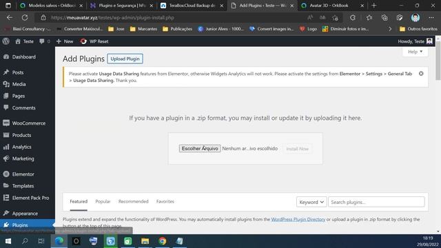 Como Criar seu Próprio Site de Avatar 3D com o Wordpress - Bliter GPL