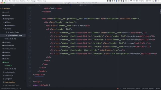 Nuxt - 10 Connect Nuxt to JSON API