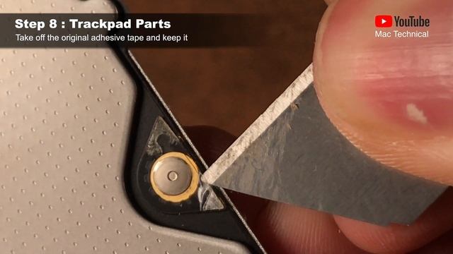 100% Work ! DIY Repair Macbook Trackpad