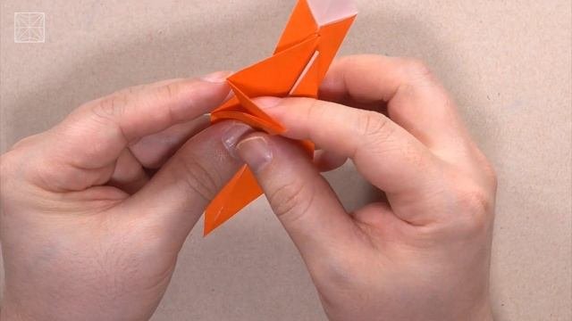 Origami Fox Saku - Paper Folding  Papier Falten  종이접기 - Paper Crafts 1101 おりがみ