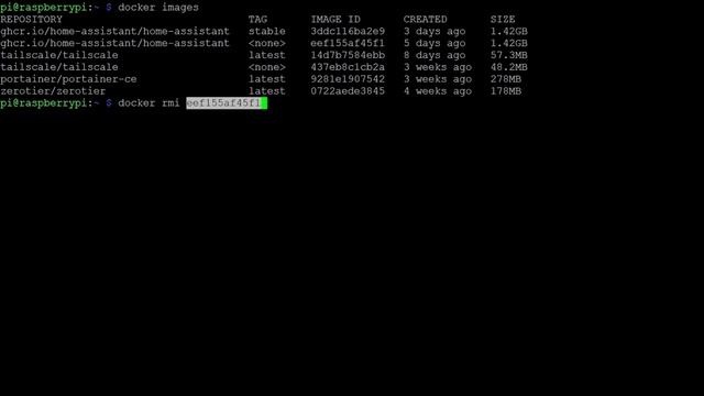 Limpieza en DOCKER - Eliminar imágenes ?