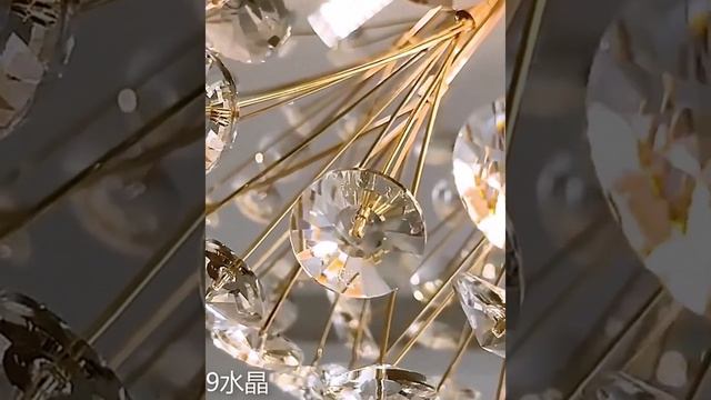 Flower Design Crystal Ceiling Lights For Bedroom 30% Off Sales