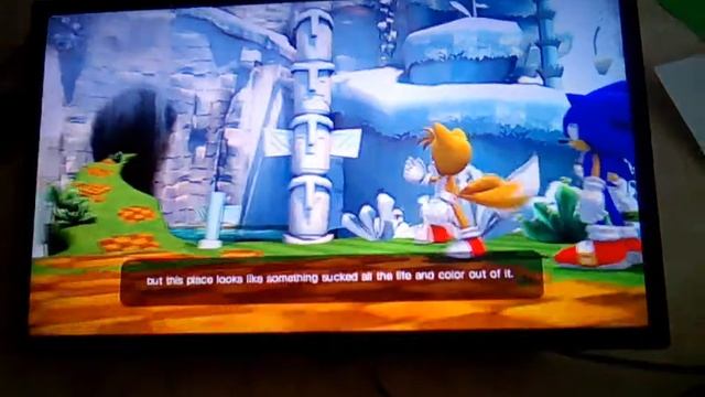 Прохождение sonic generation#1