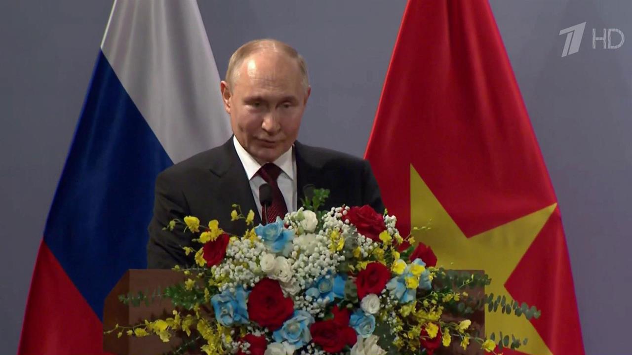 Главные новости - из Вьетнама, где проходит государственный визит Владимира Путина
