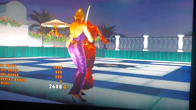 Tekken 5 Dark Ressurection Yoshimitsu Oni Killer on Nina Alternate Ko Ryona
